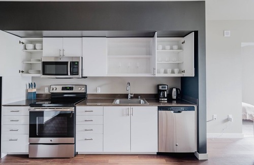 Overlake Apartment | Blueground | Redmond, w/d, gym, nr park