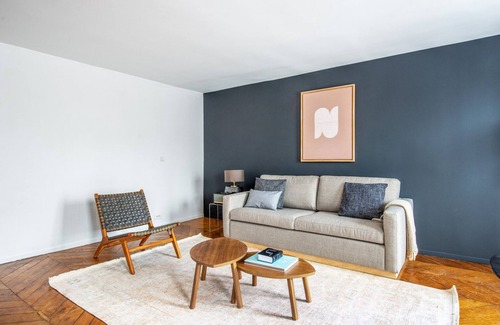 Saint-Victor Apartment | Blueground | Saint Germain, nr the Sorbonne