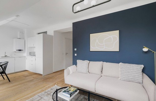 Wieden Apartment | Blueground | Wieden, washer/dryer, nr Belvedere