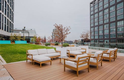 Williamsburg Apartment | Blueground | Williamsburg, gym & w/d, nr bridge