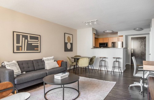 Woodmont Triangle Apartment | Blueground | Woodmont Triangle, fitness, nr Rock Creek Park