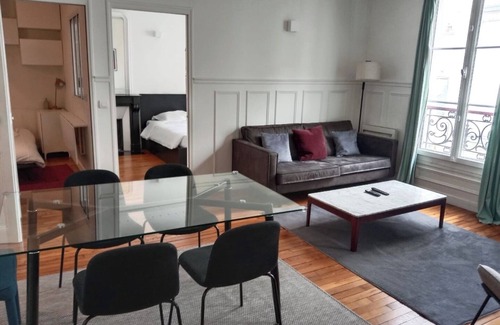 Saint-Gervais Apartment | BnBNook - Chic 2BR - Historic Le Marais and Pompidou