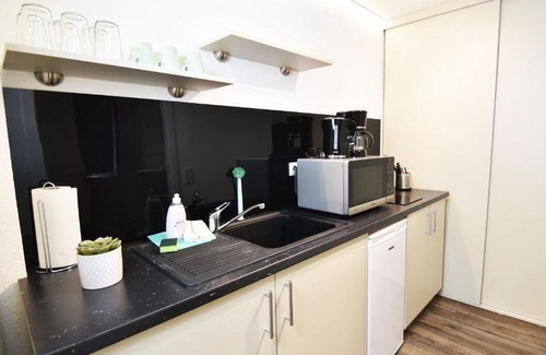 Solingen Apartment | Boardinghouse Apartment 01, 34qm, 1 Wohn-/Schlafraum, max. 4 Personen