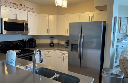 Fort Morgan Condo | Boat, Beach, Fish, Relax! Premium, Top Floor Views of The Bay!