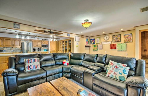 Gravois Mills House | Boat Dock + Slides: Lakefront Gravois Mills Home