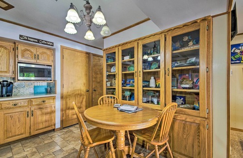 Gravois Mills House | Boat Dock + Slides: Lakefront Gravois Mills Home