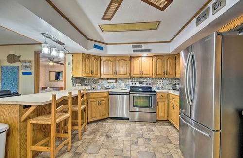 Gravois Mills House | Boat Dock + Slides: Lakefront Gravois Mills Home