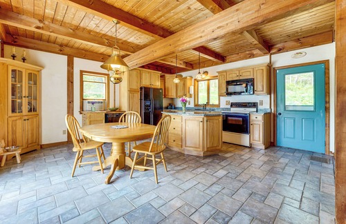 Isle of Springs House | Boat Nearby: Barters Island Home w/Views