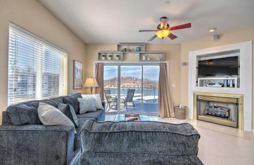 Lake Ozark Apartment | Boat Slip, Views Waterfront Lake Ozark Condo!