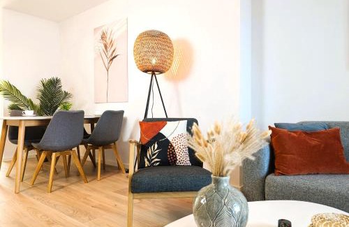 Andreasvorstadt Apartment | BohnApartments - Nordkap-SUITEN - gratis Parkplatz - moderner Neubau - Erdgeschoss - Fußbodenheizung