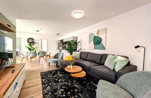 Andreasvorstadt Apartment | BohnApartments - Nordkap-SUITEN - gratis Parkplatz - moderner Neubau - Erdgeschoss - Fußbodenheizung