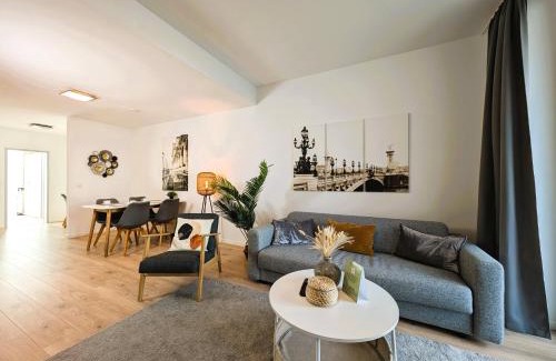 Andreasvorstadt Apartment | BohnApartments - Nordkap-SUITEN - gratis Parkplatz - moderner Neubau - Erdgeschoss - Fußbodenheizung