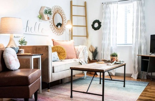 Raynolds Addition Condo | Boho Chic Duplex Downtown