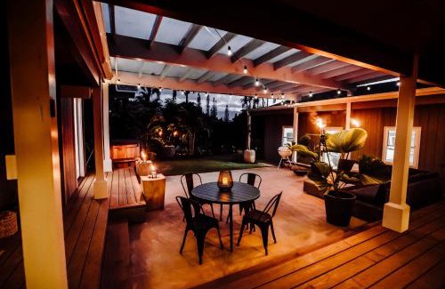 Princeville House | BOHO New Construction: On Golf Course/views/Hot tub AC walk to market and beach