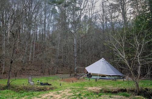 Cosby RV Rental | Boho Off-grid Glamping at Honeysuckle Springs