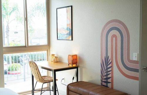 National City Apartment | Boho Rooftop Pool & Hot Tub Apt