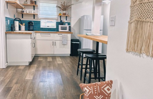 Colington Apartment | Boho studio perfect for couples. 5 min away from the beach and the sound!