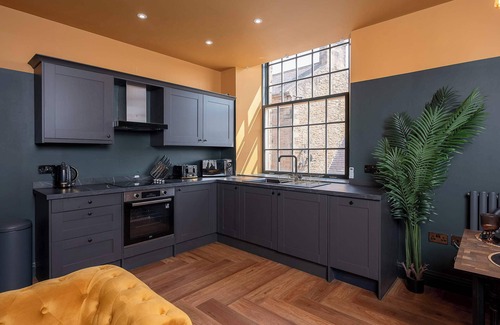 Barnard Castle Apartment | Bold 2-Bedroom Chapel Conversion Retreat