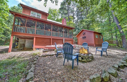 Blairsville Cabin | Book a 31 day stay 5 star reviews Close to Golf, Lake,River,Casino,Winery,