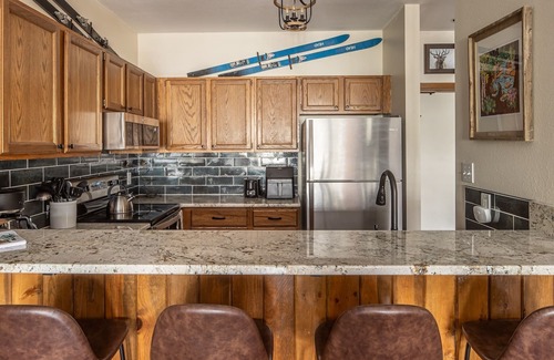 Big Sky Condo | Book Now for the Holidays! First Floor Condo on Shuttle Route with Mountain Views!