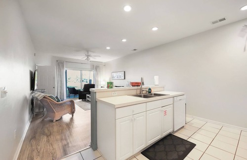 Sea Trail Condo | Book your Sea Trail getaway in this ground floor, pet friendly condo