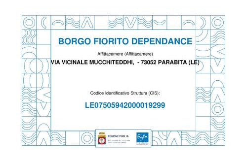 Parabita Bed & Breakfast | Borgo Fiorito Relais