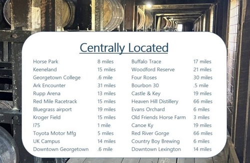 Georgetown House | Bourbon Chaser-Horse Park 12min/Ark 30min/Downtown