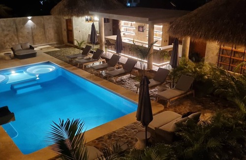 Barra de Colotepec Apartment | BOUTIQUE HOTEL - ADULT ONLY - GREAT FOR RELAXING. ALBERCA VIEW