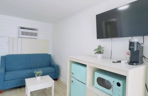 Downtown Myrtle Beach Apartment | Boutique on the beach, Studio #103 + Pool