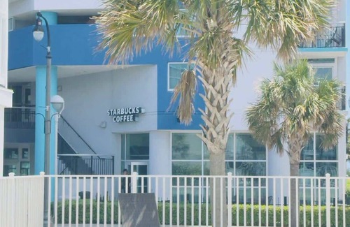 Downtown Myrtle Beach Apartment | Boutique on the beach, Studio #106 + Pool
