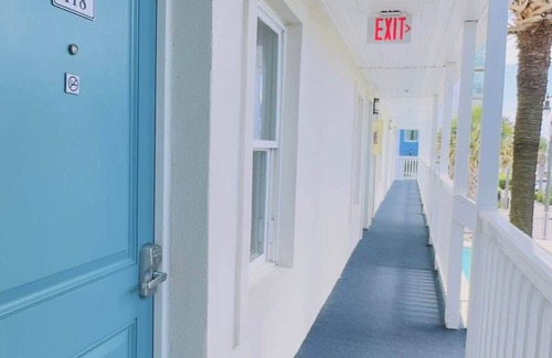 Downtown Myrtle Beach Apartment | Boutique on the beach, Studio #118 + Pool