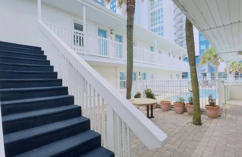 Downtown Myrtle Beach Apartment | Boutique on the beach, Studio #123 + Pool