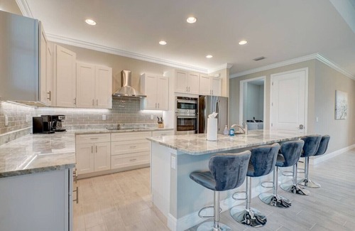 Burnt Store House | Brand New 5 Bedroom Heated Pool Home with 6 Beds
