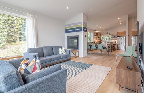 Silver Star Mountain House | Brand new 3 level duplex with sweeping views, hot tub, laundry, office & garage