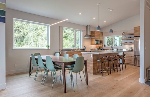Silver Star Mountain House | Brand new 3 level duplex with sweeping views, hot tub, laundry, office & garage