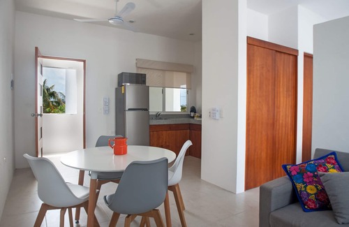 Puerto Morelos Condo | Brand new, cozy & equipped Puerto Morelos condos. 5 min away from the beach.