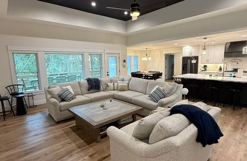 Southern Shores House | Brand new! Family friendly, walk to beach, private pool, hot tub, and elevator