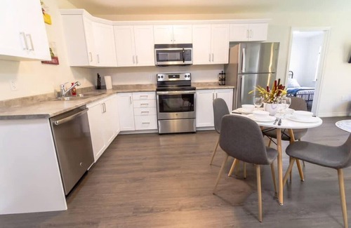 Saint John Condo | Brand new Gorgeous Condo Near UNB & Hospital Coffee Parking 202