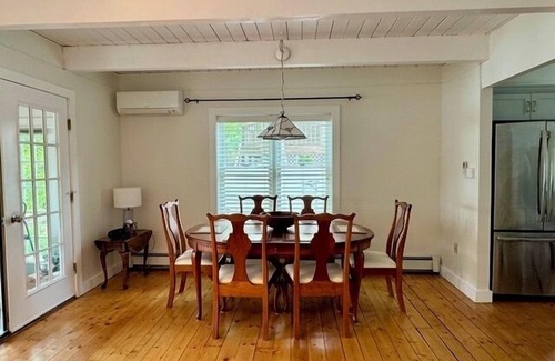 East Falmouth House | BRAND NEW LISTING! 2BD Pond Front Home-A/C, Sun Room, Enclosed Outdoor Shower, Wonderful Water Views
