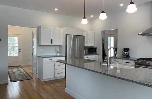 Owls Head House | Brand new modern farmhouse with harbor views