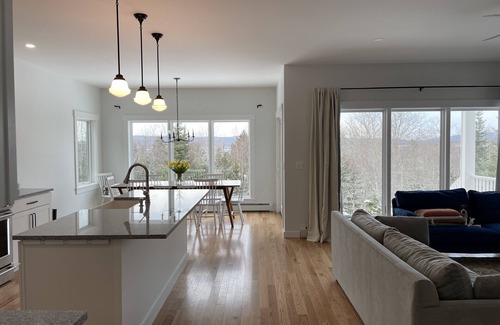 Owls Head House | Brand new modern farmhouse with harbor views