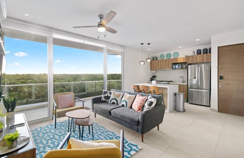 Akumal Condo | Brand new modern jungle+beach penthouse condo
