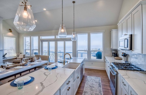 Nelscott House | Brand New Olivia Beach 3-Level Palace, Hot Tub, Game Room, 3 Ensuite Bedrooms