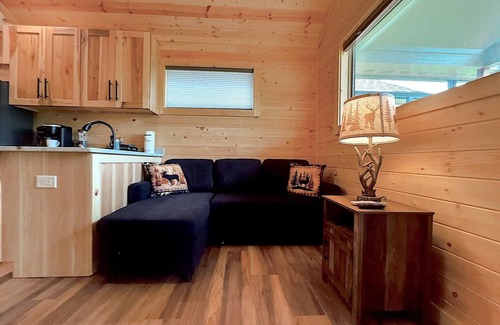 Hiawassee Cottage | ★Brand New★ Tiny Cabin in Downtown Hiawassee on the LAKE!