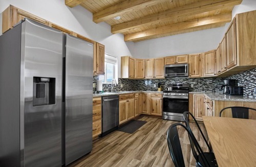 Ranchos De Taos House | Brand New Whole 2 Unit 3 Bedroom Gorge/Mountain Getaway with Hot Tub