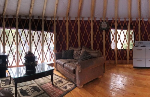 Coram Apartment | Brand New Yurts in the wilds of MT-Stay @ GNP like no other! 7mi. from W Glacier