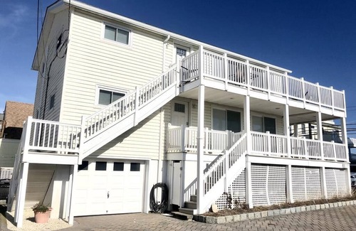 North Beach Haven House | Brant Beach Oceanside Pet Friendly Second Floor Duplex Ocean Views 14018