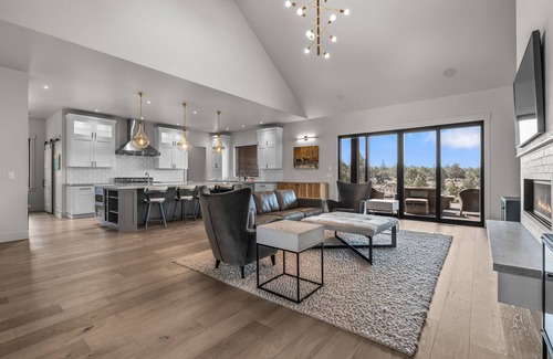 Powell Butte House | Brasada Ranch | High Desert Modern Luxury | Sauna