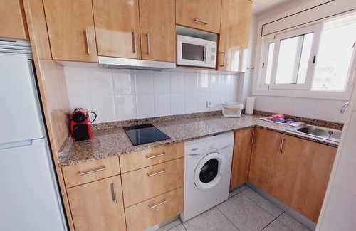 Blanes Apartment | Bravaholidays-112-Sea views and pool. 1st line beach, Wifi and Air Conditioning.