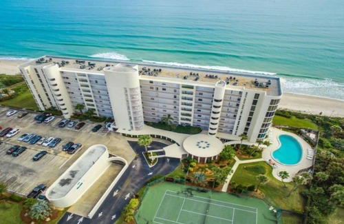 Indian Harbour Beach Condo | BREATH TAKING VIEWS of the Atlantic Ocean and Rocket Launches from sixth floor.